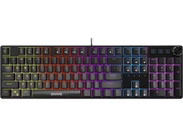 Qware - Gaming toetsenbord - Azerty - Zwart, Verzenden, Qware, Bedraad, Nieuw