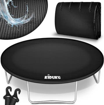 Trampoline beschermhoes - Afdekhoes - 427 cm - Zwart - KIDUK, Verzenden, Nieuw