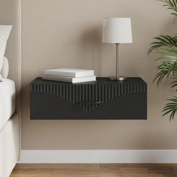 vidaXL Wandgemonteerde Zijtafel 59 x 34,5 x 17 cm Bewerkt, Verzenden, Nieuw
