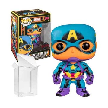Funko Pop!  Captain America #648 Blacklight Special Edition, Verzenden, Nieuw