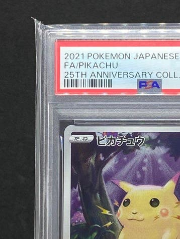 Pokémon - 1 Graded card - Pikachu #001/028 Full art, Foil,, Nieuw