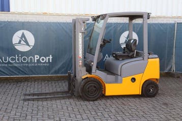 Veiling: Heftruck Jungheinrich DFG 316 Diesel 1600kg 2016, Ophalen