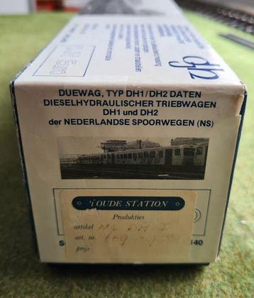 DJH Euro H0 - E140 - Locomotive diesel-hydraulique (1) - DH1