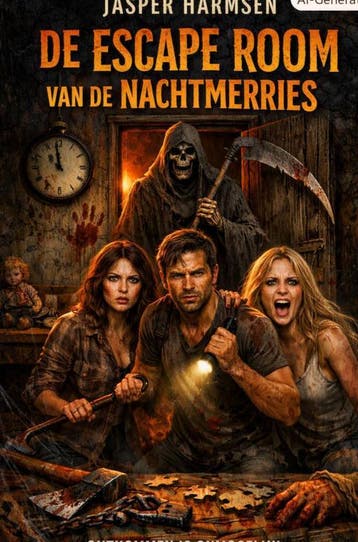 De Escape Room Van De Nachtmerries | Jasper Harmsen | Nieuw, Verzenden, Nieuw, Jasper Harmsen