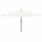 vidaXL Tuinparasol Zand en Antraciet 395 x 395 x 245 cm, Tuin en Terras, Verzenden, Nieuw