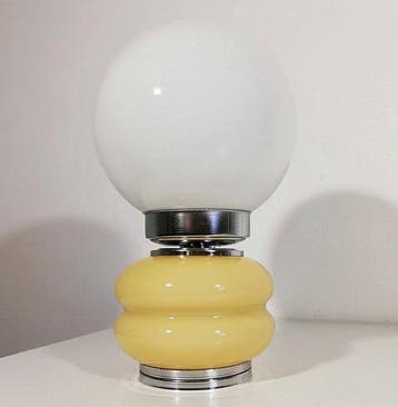Lampe de table - Design vintage « Birillo », style des, Antiek en Kunst
