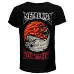 Metallica Yin Yang Band T-Shirt - Officiële Merchandise, Nieuw