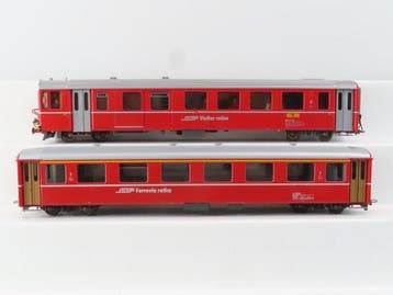 Bemo H0m - 3252 128/3287 121 - Wagon de passagers pour, Hobby en Vrije tijd, Nieuw