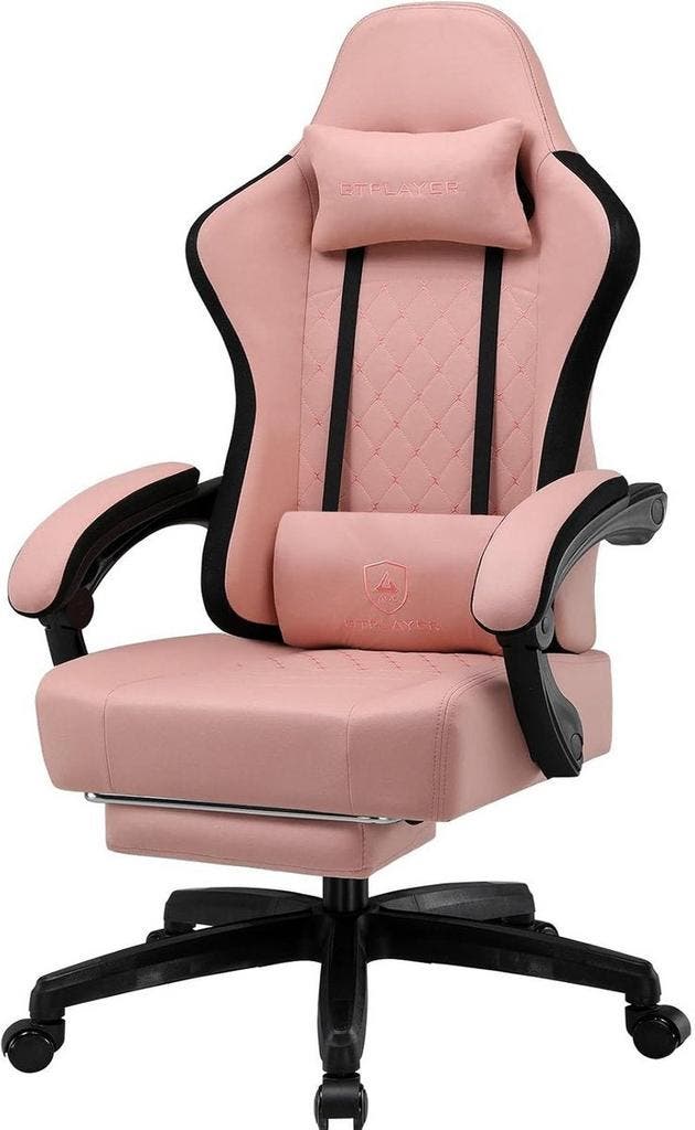 GTPLAYER - Gamingstoel Ergonomisch - Met Veerzitkussen en Vo, Maison & Meubles, Accessoires pour la Maison | Autre, Envoi