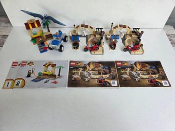 Lego Set - Jurassic World - 2X LEGO 76945 Atrociraptor, Nieuw