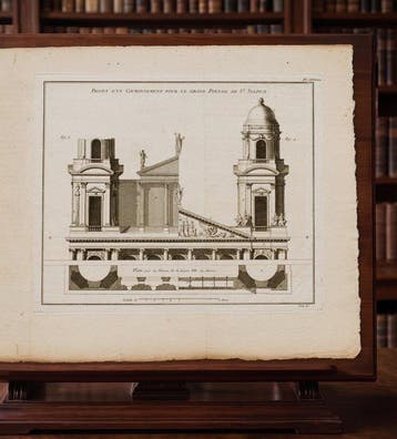 Pierre Patte (1723–1814) - Projet d’un Couronnement pour le