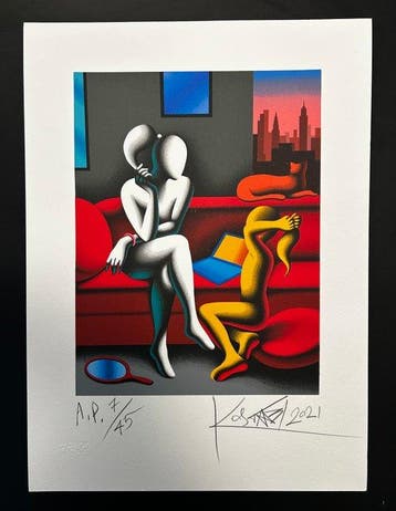 Mark Kostabi (1960) - Senza titolo