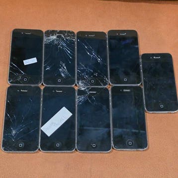 Apple Apple iPhone 4 (Black Glass) – Untested / Heavy, Nieuw