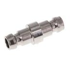 Bouchon de raccord de moule DN 6 en acier inoxydable D9 mm, Verzenden