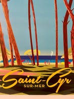 Monsieur Z - Affiche de Tourisme Saint-Cyr sur Mer -