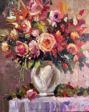 FRANK ELIA GONZALEZ MARTINEZ - “ESTUDIO FLORES lV” (XL)