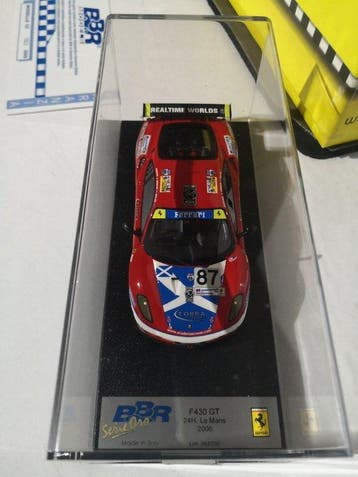 BBR 1:43 - Model sportwagen - Ferrari 430 GT LM GT2 Scuderia, Hobby en Vrije tijd, Nieuw