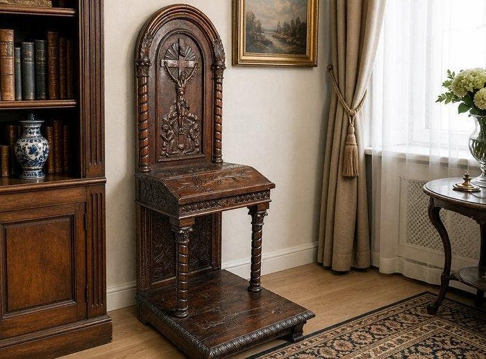Credenza - Hout - Antico Inginocchiatoio, Antiek en Kunst, Kunst | Niet-Westerse kunst