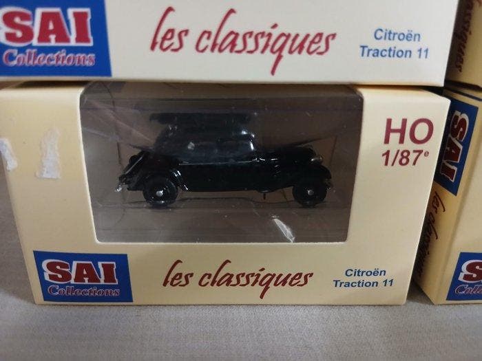 SAI 1:87 - Modelauto (6) - Citroën Traction 11 - Tractie, Hobby & Loisirs créatifs, Voitures miniatures | 1:5 à 1:12