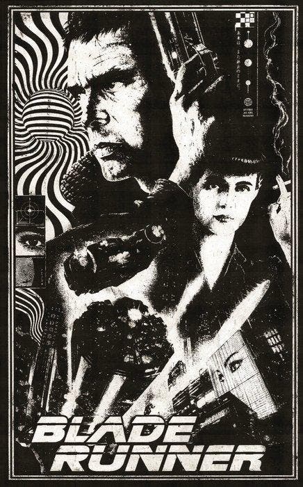 Æ (XX-XXI) - Set of 3 – Blade Runner – “Dream of the Unicorn, Collections, Cinéma & Télévision