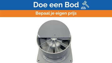 Bieden: Helios HH-13QH Axiale Extractor FAN 110V / 60 HZ, Ophalen of Verzenden, Nieuw