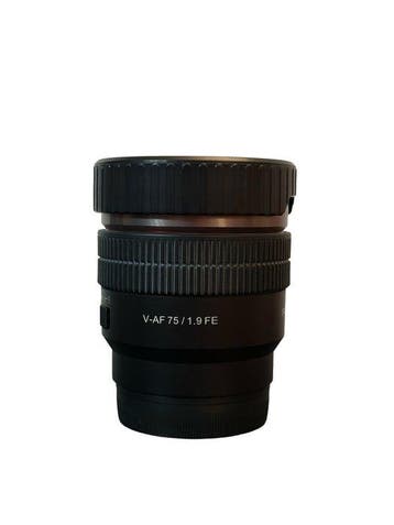 Samyang Optics V AF 75mm T1.9 Sony E-Mount Cameralens