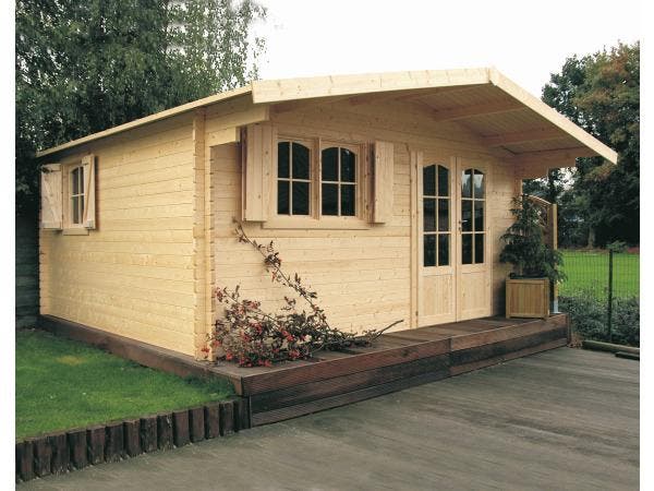 Veiling - Tuinhuis Chambery 478x418 cm, Jardin & Terrasse, Abris de jardin