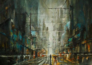 Adam Burczyc - MIDNIGHT, Antiek en Kunst