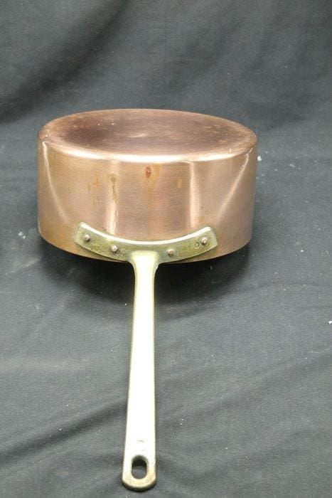 Steelpan (7) - Koper, Tin - Set van 7, Antiek en Kunst, Antiek | Keukengerei