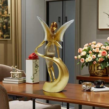 [Angel Girl Sculpture] Elegant Angel Statue - Beautiful