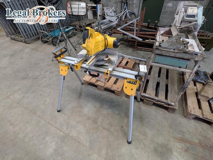 Dewalt DW777 - Afkortzaag, Bricolage & Construction, Outillage | Autres Machines, Enlèvement ou Envoi