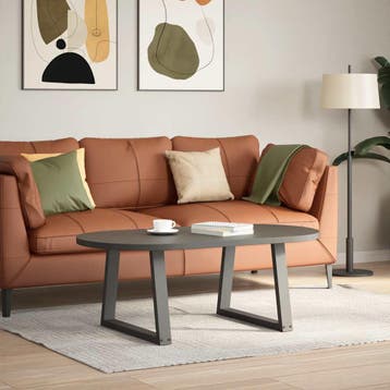 vidaXL Salontafelpoten 2 st V-vormig 60x(42-43,3) cm staal, Verzenden, Nieuw
