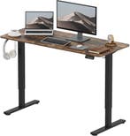 Zit sta bureau - Elektrisch - Verstelbaar - 120x60 cm - Brui, Verzenden, Nieuw