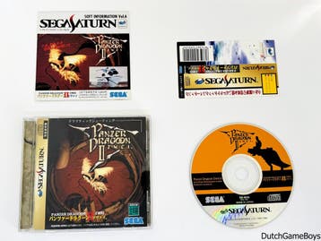 Sega Saturn - Panzer Dragoon Zwei + Reg. Card - Japan, Verzenden