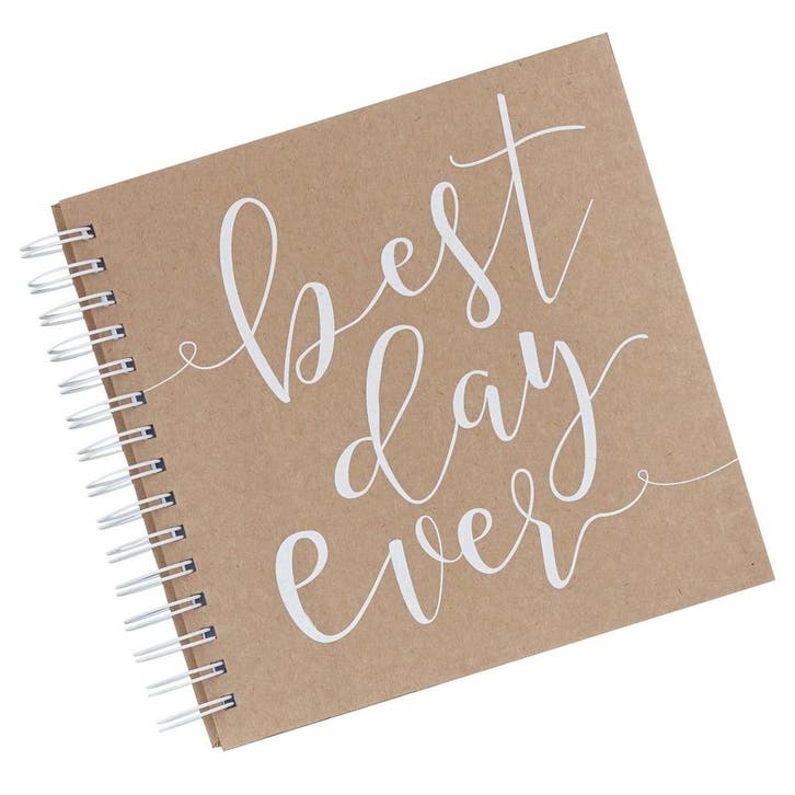 Gastenboek Best Day Ever 21cm, Hobby & Loisirs créatifs, Articles de fête, Envoi