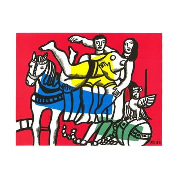 Fernand Léger (1881-1955), daprès - Le cirque, Antiek en Kunst