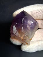 Rough amethyst - Amethyst Crystal Point - Raw Point with Roo, Verzenden, Nieuw