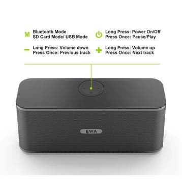 W300 Draadloze Speaker - Luidspreker Wireless Bluetooth 5.0, Audio, Tv en Foto, Luidsprekerboxen, Verzenden, Nieuw