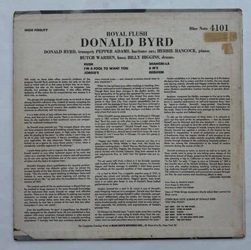 Donald Byrd - Royal Flush (1st mono pressing!) - Enkele, Nieuw in verpakking