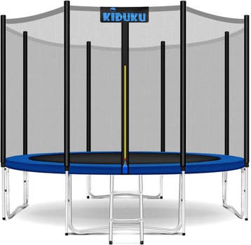 Trampoline - Met veiligheidsnet - 366 cm - Tot 150 kg - Blau, Verzenden, Nieuw
