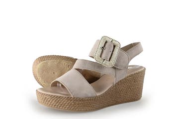 Gabor Sandalen in maat 38 Beige, Verzenden, Beige, Gabor, Sandalen of Muiltjes