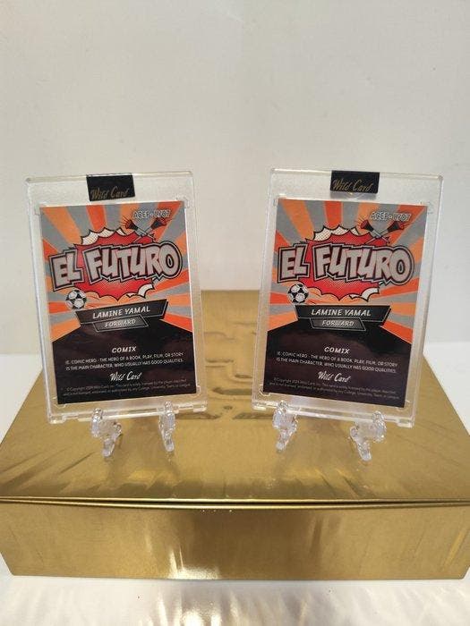 Wild Card El Futuro Comix Lamine Yamal Serialized card,, Collections, Autocollants