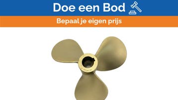 Bieden: Michigan Propellers 3-Blade Brass Propeller GL352 2, Ophalen of Verzenden