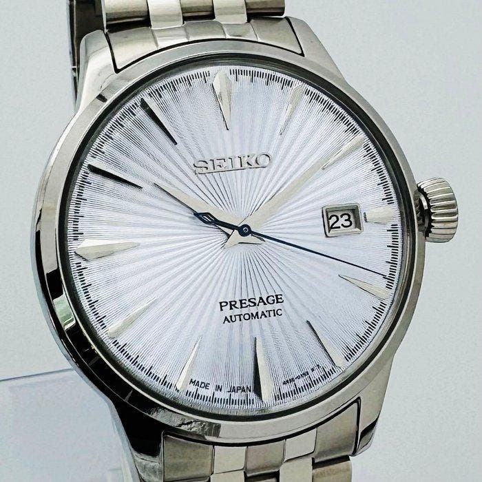 Seiko - Presage Automatic Cocktail Patterned Light Blue Dial, Bijoux, Sacs & Beauté, Montres | Anciennes | Antiquités