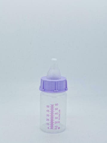 Cair Babyfles 60ml met Flessenspeen voor eenmalig gebruik, Ophalen of Verzenden, Nieuw