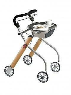 Rollator Trust Care Let's Go Indoor Beech (Nieuw), Diversen, Ophalen of Verzenden, Opvouwbaar, Nieuw