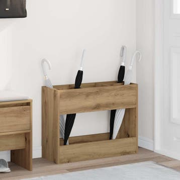 vidaXL Opslaghaak & Rek Artisan Eiken 65 x 24 x 50 cm, Maison & Meubles, Verzenden