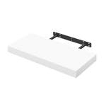 2dekans | Woltu Zwevende Wandplank - Houten Plank - Wit - 50, Ophalen of Verzenden, Nieuw