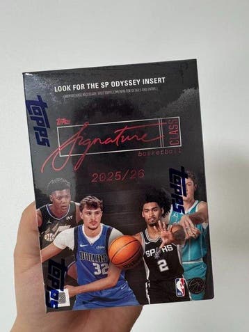 2025/26 Topps Signature Series Emballage d’origine - 1, Nieuw