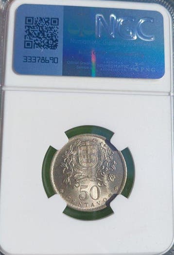 Portugal. Republic. 50 centavos 1931 MS65